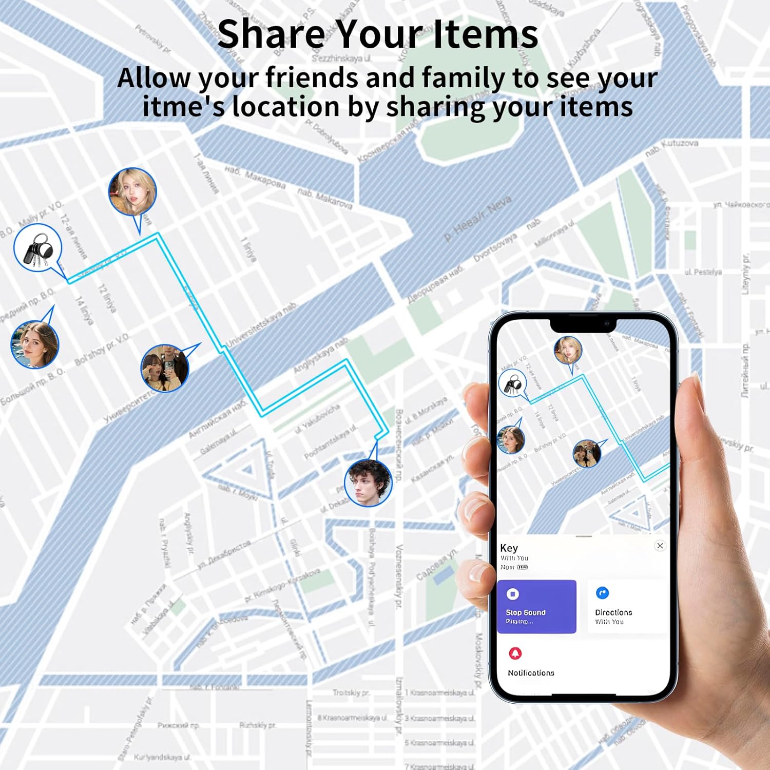 2 Pack GPS Tracker for Vehicles Work with Find My (iOS Only) Real Time Mini Car Air Tracker Tag Global Coverage Hidden Car Locator Tracking Device No Monthly Fee or Subscription No SIM Card Required